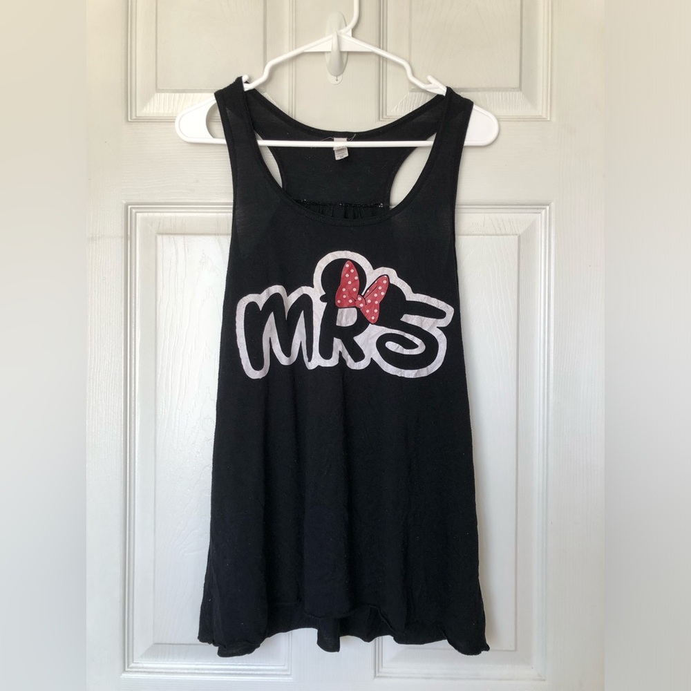 ‘Mrs’ bride Disney Tank Top